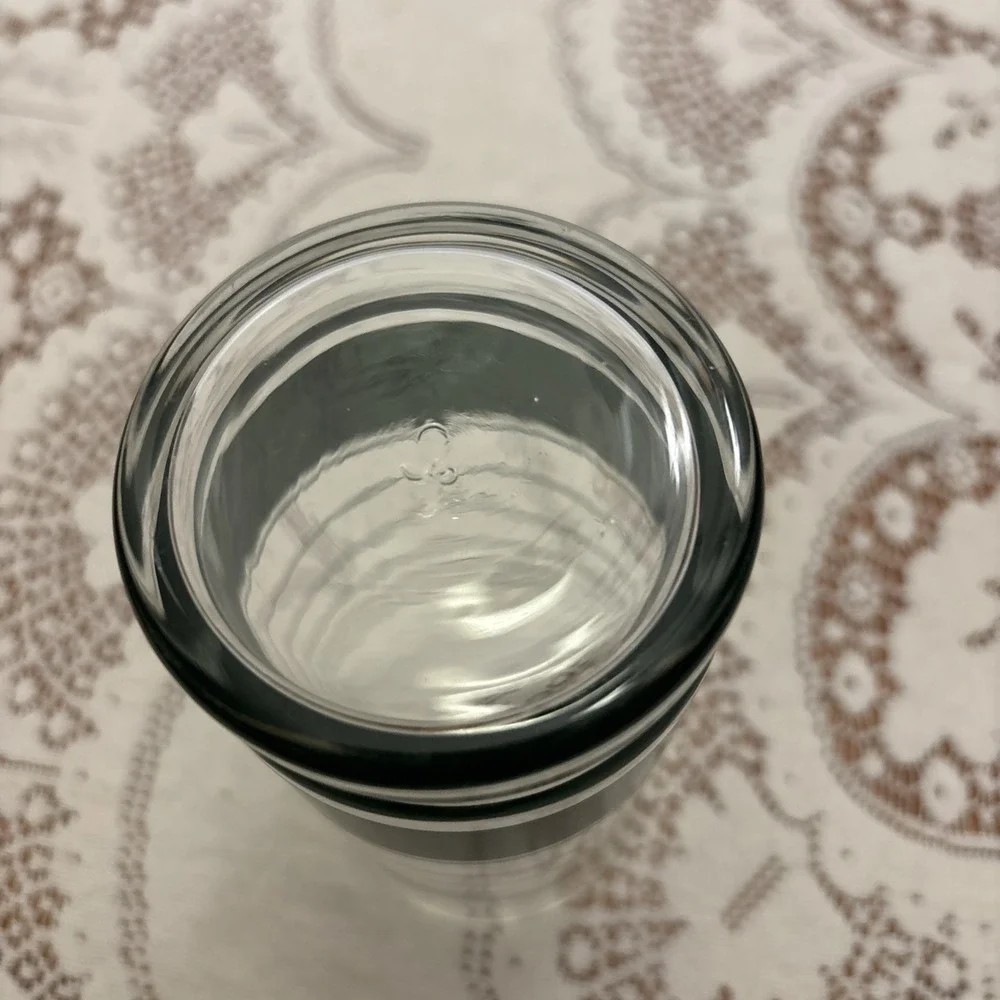 MCM Libbey LRS165 Green Striped Flared Tumbler Glass‎ Replacement
